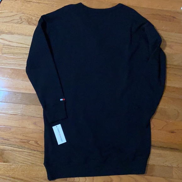 Timmy Hilfiger Sport chevron sweatshirt Dress M - Picture 10 of 10
